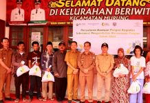 Pemkab Murung Raya Salurkan Bantuan Pangan ke Ratusan Warga Penerima Manfaat