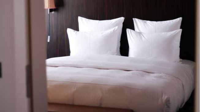 ilustrasi kamar hotel