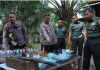 Kapolda Sumut-Pangdam I/BB Bawa Personel Gerebek Barak Judi dan Narkoba di Deli Serdang