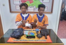 Tole dan Kiki Diciduk Polisi di Jalan Pendreh, Berhasil Diamankan 56,96 gram Sabu
