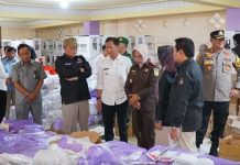Kesiapan Logistik 2024 Di KPU dan Bawaslu Kabupaten Barito Utara di Monitoring Pj Bupati Barut