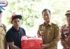 Pj Bupati Barito Utara dan Jajaran Serahkan Bantuan Korban Rumah Kebakaran di Desa Ipu dan Kelurahan Jingah