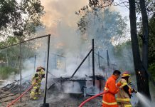 Minyak Langsiran Tumpah, Rumah dan Dua Motor Ludes Terbakar