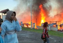 Puruk Cahu Membara, 6 Rumah dan Kios BBM Ludes Terbakar