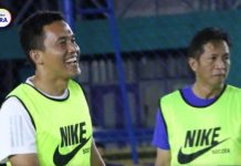 Pj Bupati bersama FKPD dan OPD Jalin Silaturahmi dengan Bermain Minisoccer