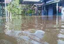 Sungai Lahei Meluap, Desa Haragandang Terendam Air Hingga 150 Cm