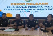 Kejari Murung Raya Usut Dugaan Kasus Korupsi di Dua Dinas