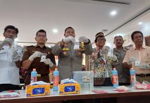 Polres Barito Utara Memusnahkan Sabu Seharga Rp1,2 Miliar Sabu