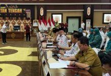 Pj. Bupati Sampaikan Paparan Pembangunan dan Permasalahan APBD TA. 2021 – 2023 Barito Utara