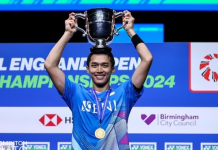 Jonatan Christie Juarai Tunggal Putra All England 2024 Jonatan Christie