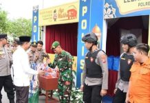 Pj Bupati Barito Utara Sidak Pos Pengamanan Lebaran