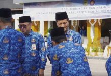 Apel Gabungan Lingkup Pemerintah Barito Utara Langsung di Pimpin Pj Bupati Barito Utara