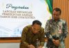 Pj Sekretaris Daerah Barito Utara Serahkan LKPD 2023 Unaudited Kepada BPK RI Perwakilan Kalimantan Tengah