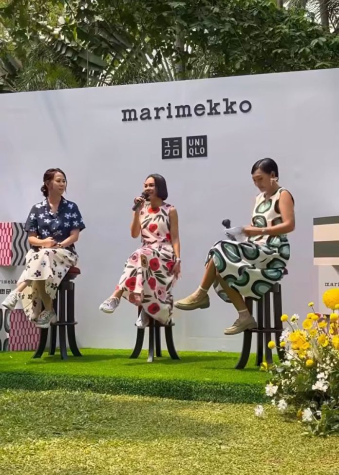 Andien saat hadiri acara Uniqlo (story instagram @andienaisyah)