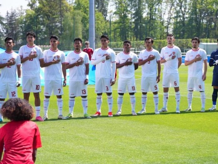 Skuad timnas u-23 (sumber: instagram @gianni_infantino)