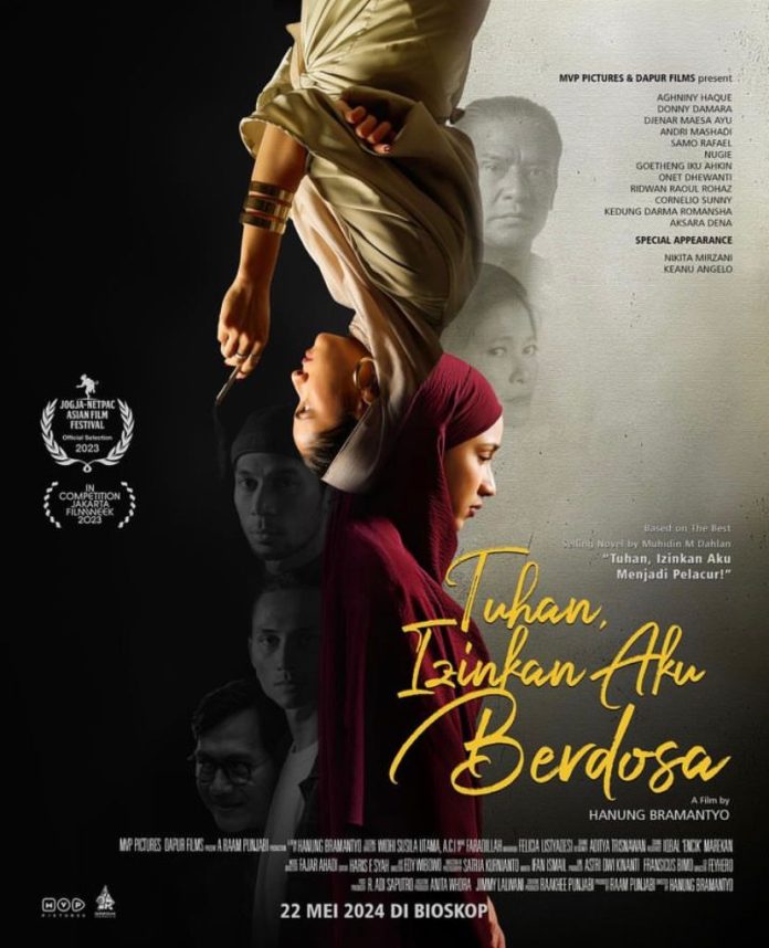 Poster Film Tuhan Izinkan Aku Berdosa (instagram @mvppictures_id)