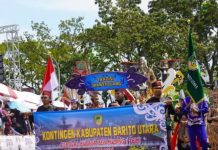 Pemerintah Barito Utara Ikut Ramaikan Karnaval Budaya Isen Mulang Tahun 2024