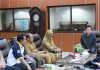 Pj Bupati Muhlis Terima Kunjungan Ketua-Pengurus KONI Barut