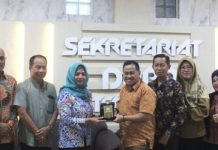 Setwan Barut Terima Kunjungan dari DPRD Batola