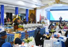 Usai Upacara HUT Ke- 74, Pemkab Barito Utara Gelar Ramah Tamah di Balai Antang Muara Teweh