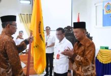Pj Sekda Jufriansyah Hadiri Pengukuhan Pengurus PWRI Barut