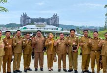 Pj Bupati Barut Bersama Seluruh Kepala Daerah Ikuti Arahan Presiden Jokowi di IKN