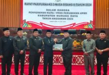 DPRD Mura Terima KUPA PPAS APBD 2024