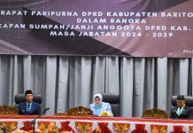 Pj Bupati Muhlis Ucapkan Selamat Atas Pelantikan 25 Anggota DPRD Barut