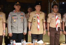 Pj Bupati Muhlis Pimpin Upacara Hari Pramuka Ke-63 di Barut