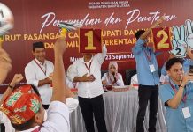 Hasil Pengundian Pilkada 2024 Barut: Gogo Helo No 1, Agi Saja No 2, Begini Harapan Kedua Paslon