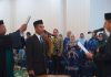 Pj Bupati Muhlis Lantik Direktur PDAM Barut