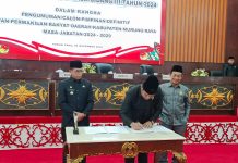 DPRD Mura Gelar Rapat Paripurna Pengumuman Penetapan Calon Pimpinan Dewan
