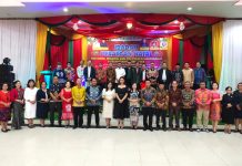 Ketua DPRD Mura Hadiri Natal Gabungan