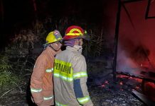 Geger Dini Hari! Api Berkobar di Jambu Teweh Baru Barut, 1 Rumah Kosong Ludes