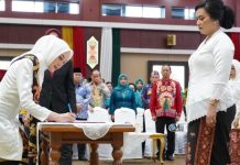 Warnita Heriyus Jabat Ketua Dekranasda Murung Raya