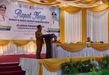 Bupati Heriyus Pimpin Rapat Perdana bersama Jajaran Pemkab Mura