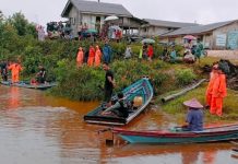 Bocah 2 Tahun Diduga Hilang Tenggelam di Sungai Barito Wilayah Muara Untu Mura