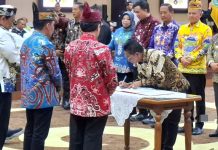 Bupati Mura Heriyus Ikuti Musrenbang RKPD Kalteng 2026