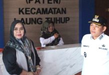 Wabup Mura Rahmanto Kunker ke Kantor Kecamatan Laung Tuhup