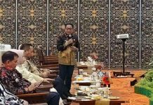 Bupati Mura Heriyus Hadiri Rakoordalev Pelaksanaan Rencana Pembangunan Daerah Kalteng Triwulan I 2025