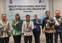 Waket I Dewan Mura Ikuti Workshop Penguatan Supremasi Hukum Daerah di Jakarta
