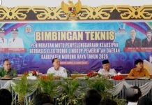 Pemkab Mura Gelar Bimtek Peningkatan Mutu Penyelenggaraan Kearsipan Berbasis Elektronik