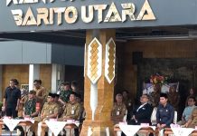 Dewan Patih Herman Hadiri Penyambutan Jemaah Haji Barut di Muara Teweh