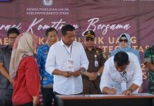 KPU dan Pemkab Barut Deklarasi Pemilu Damai dan Tolak Politik Uang