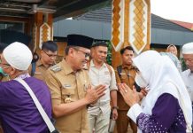 Pemkab Barito Utara Sambut Kepulangan Jamaah Haji 2025
