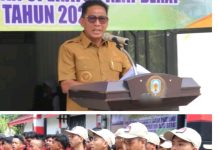 Bupati Heriyus Lepas Pelatihan Operator Alat Berat-Diksar Satpam Gada Pratama 2025