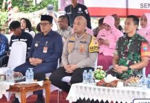 Pj Bupati Barut Indra Gunawan Hadiri Zoom Groundbreaking SPPG Polres Barito Utara.