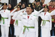 Pemkab Barito Utara Menetapkan dan Mengukuhkan Pasukan Paskibraka Tahun 2025