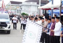 MTQH Tingkat Kabupaten, Pemkab Barut Lepas Rombongan Pawai Ta’aruf