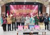 Pj. Bupati Indra Gunawan membuka rapat rekapitulasi hasil PSU Barito Utara